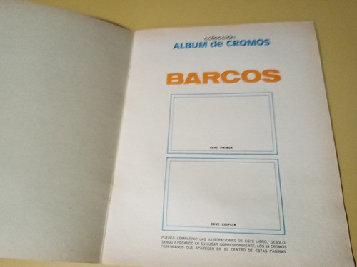Album De Figuritas De Barcos España 1971 Susaeta Ediciones 1