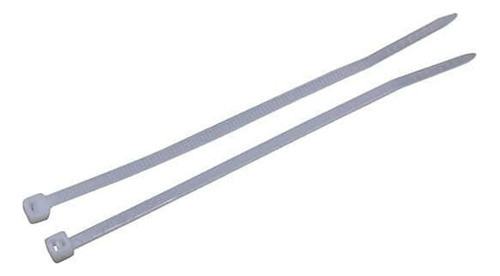 18 Pound Solid Nylon Cable Zip Ties 4 L White 1