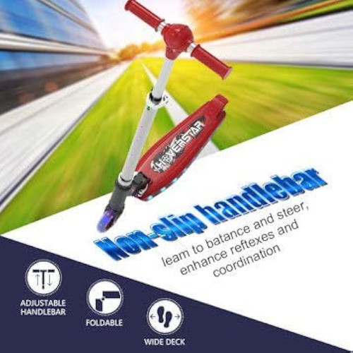 Patinete Para Niños, Colorido Led Iluminado, 1