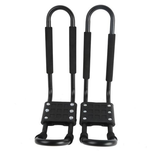 1 Par Techo Universal J Rack Kayak Barco Canoa Coche Suv Van 1