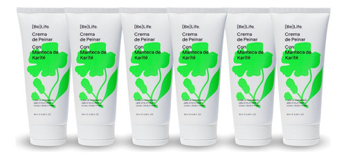 Crema De Peinar Rulos Carite Vegana 180ml Be Life Kit X6 0