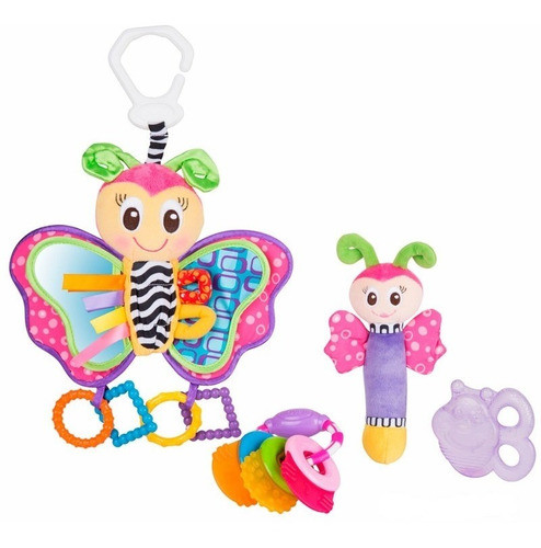 Set De Muñecos Butterfly Teether Pack Playgro 0