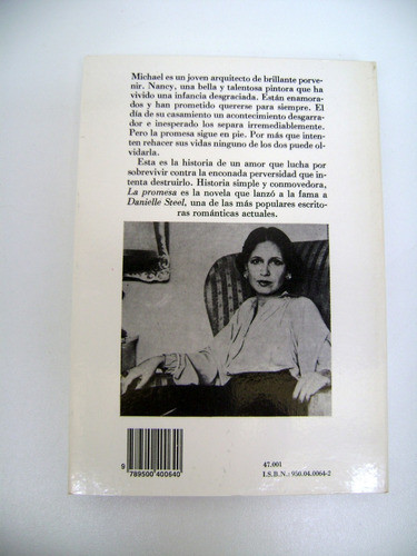 La Promesa Danielle Steel Novela Romantica Impecable Boedo 1