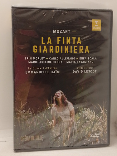 Mozart / D. Lescot La Finta Giadiniera Dvd Doble Nuevo 0