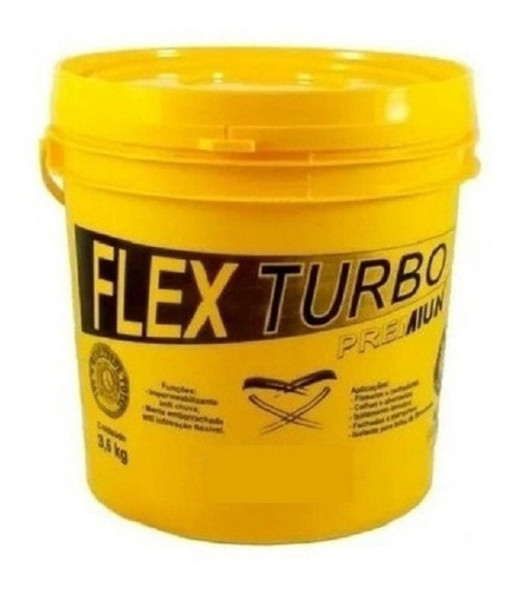 Borracha Liquida Flex Turbo 3,6lts 0