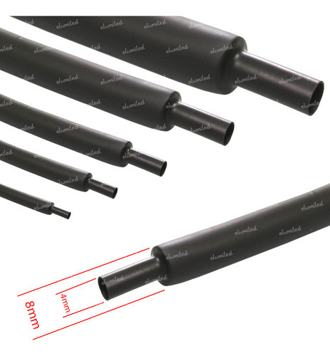 Termocontraible 8mm / 4mm Sumitube By Sumitomo X1 Metros 1