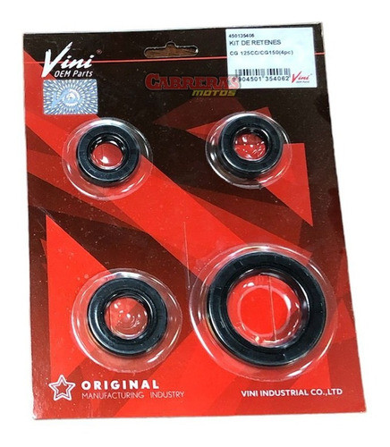 Kit Retenes Cg/dakar Vini 0