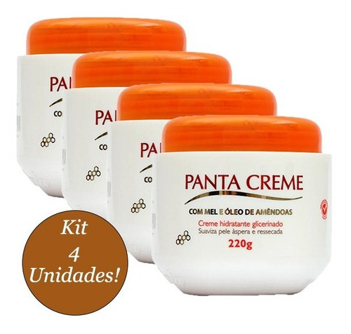 Kit Com 4 Panta Creme 220g Panta Cosméticos 0
