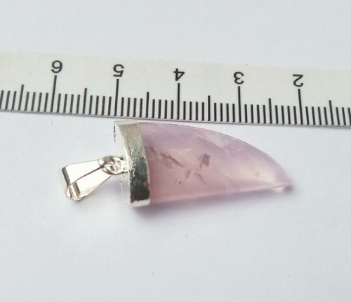Cuarzo Rosa Piedra De Amor Discipa Luz Familia Pendulo   J10 1