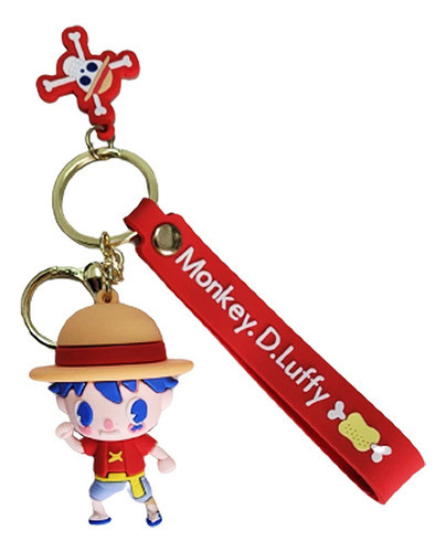 Llavero De Goma One Piece - Luffy 0