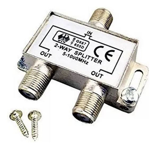Lote 11 Divisores/splitter X 2/3 Salidas Ppc Catv- Hd-tv-tda 0