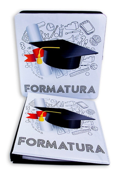 Álbum C/ Estojo Formatura - 40 Fotos 15x21 1