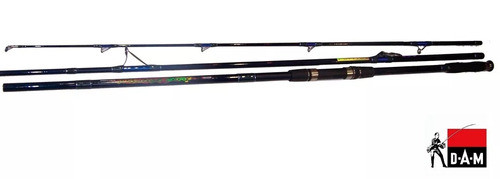 Caña Tohunko Ideal Para Lance 4.50 Mts 3 Tramos 1