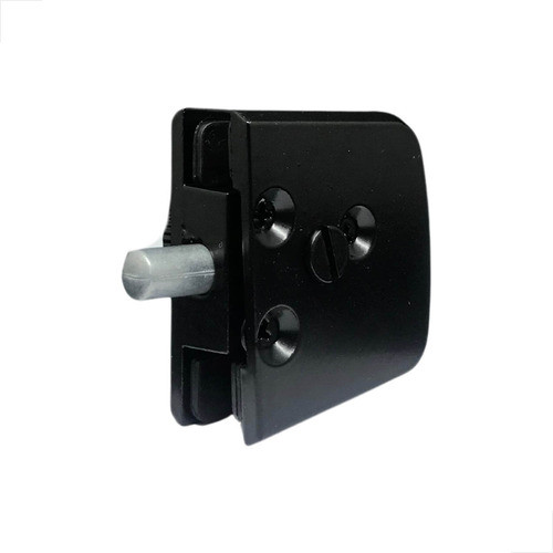 Trinco Trava 1 Rolete P/ Porta Ou Box De Vidro 1529 Preto 1