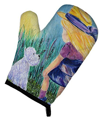 Carolines Treasures Ss8351ovmt Niña Con Guante Para Horno We 0