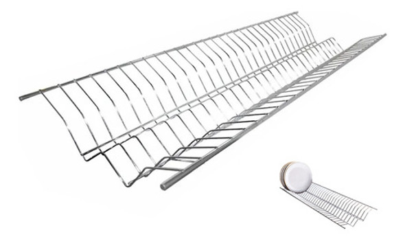 Escorredor De Pratos Easy 760mm Cromado Bredal 0