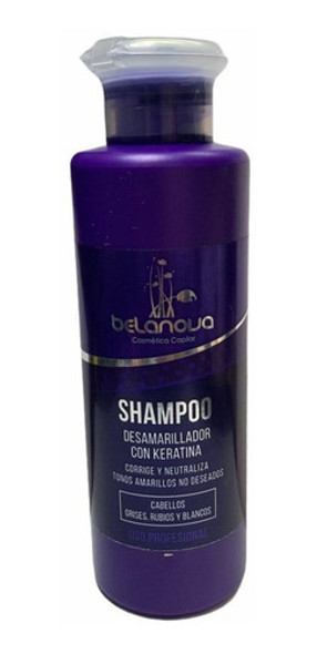 Shampoo Matizador Belanova Desamarillador Con Keratina 250ml 0