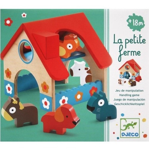Djeco Granja Madera Animales Granja Dj06388 1