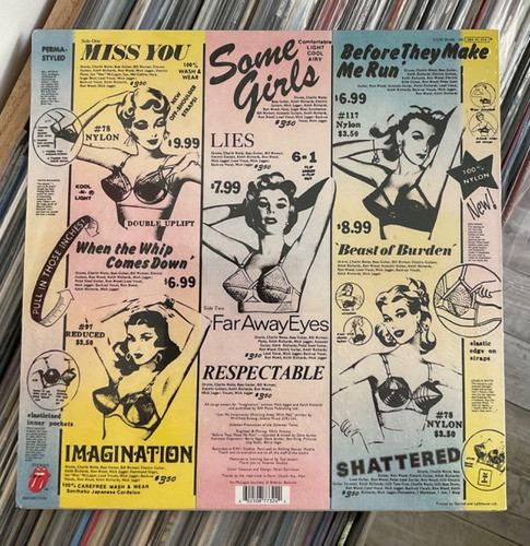The Rolling Stones Some Girls Vinilo Europeo Nuevo Sellado 1