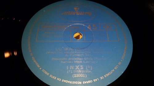 Inxs What You Need (remix) Vinilo Maxi Argentina Impecable 1