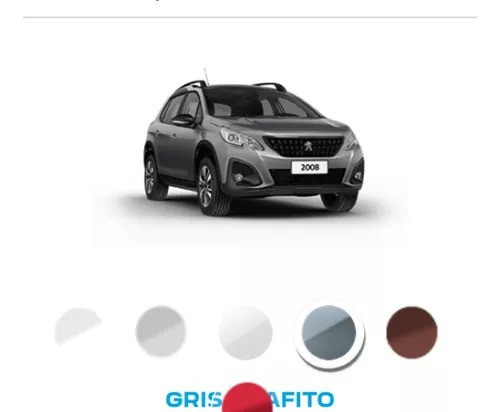 Color De Retoque Peugeot Citroen Gris Grafito 2008 C3 308 0
