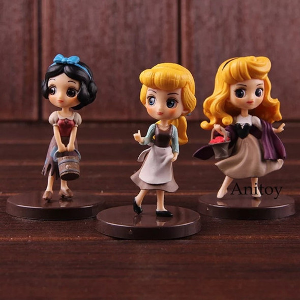 Princesas Mini Figuras Colección Decoración Con Base 1