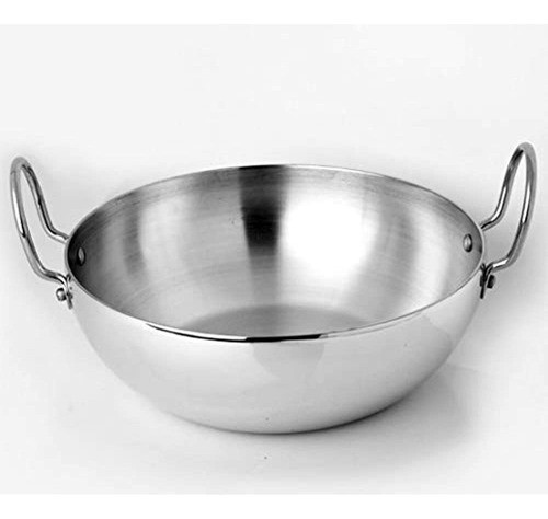 Shourya Trading, Induccion De Aluminio Kadai No.12, Tamaño 0