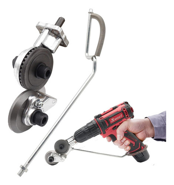 Furadeira Elétrica, Placa De Metal, Cortador Auxiliar, Ferro 0