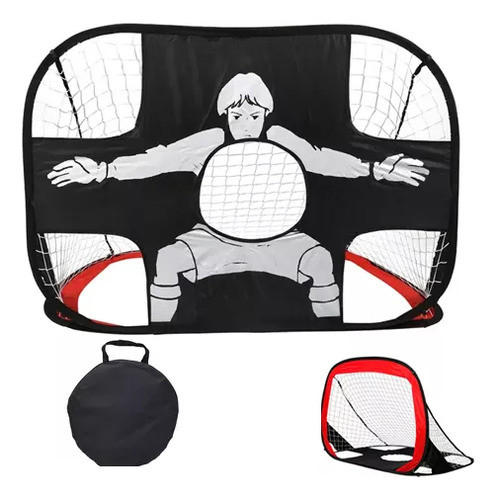 Baliza De Futebol Dobrável Para Treino Ao Ar Livre. 0
