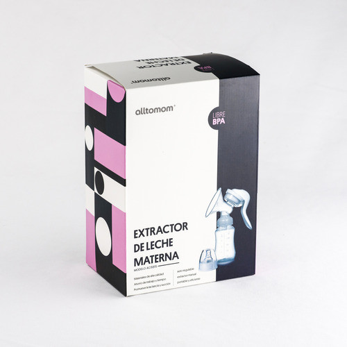 Sacaleche Manual Alltomom 6815 Con Mamadera De 150 Ml 0