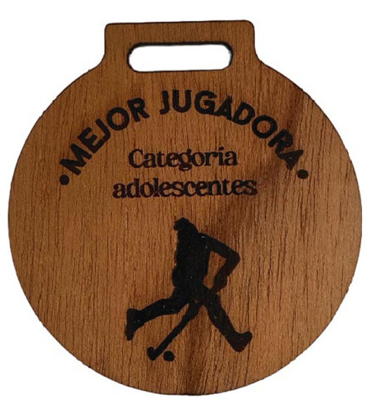 Medalla De Madera Terciada Personalizada 1