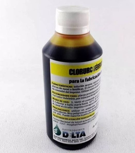 Cloruro Ferrico Concetrado 500cc Placas Electr 1° Delta 1