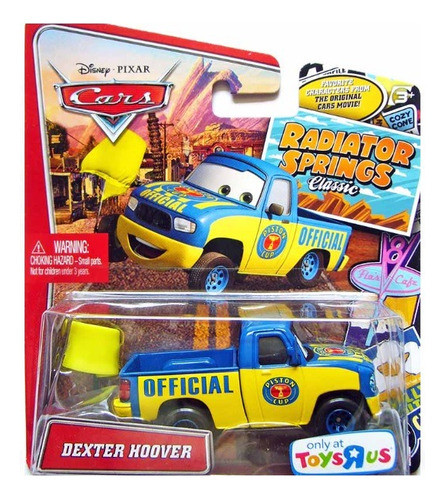 Cars Disney Pixar - Dexter Hoover (wyf) - Original Mattel 0