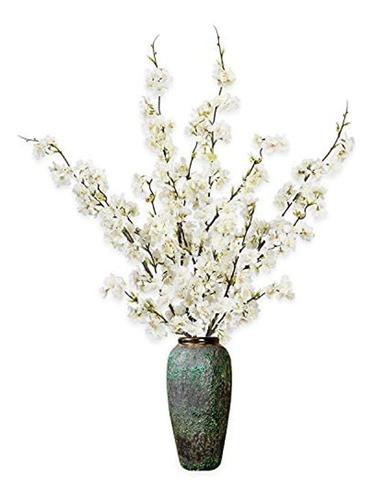 Sunm Boutique 4 Piezas De Flores Artificiales De Flor De Cer 0