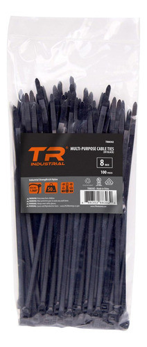 Tr Bridas De Cable Negras Industriales Resistentes A Los Ray 0