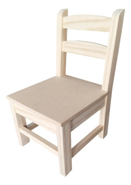 Sillas Para Niño/as De Madera Para Decorar O Pintar 0