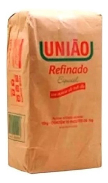 Açúcar Refinado União 1kg Clássicos Atacado Fardo C/10kg 1