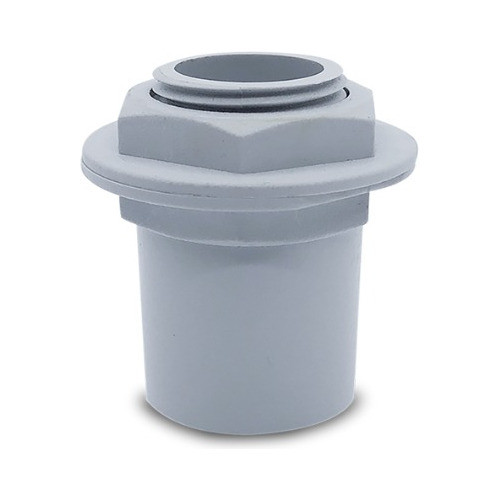 Pack X10 Uni. Conector  P/caño Elect. Gris 25mm - Kalop 0