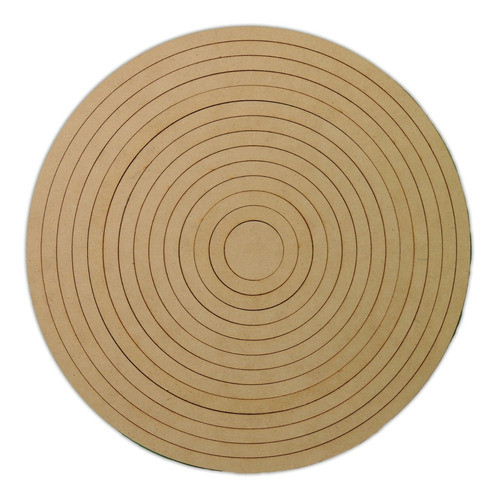 Set 13 Aro Concentrico 1 Cm Atrapasueño Mdf 3 Mm 30 Cm 10 Un 1
