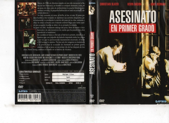 Asesinato En Primer Grado (1995) - Dvd Original - Mcbmi 0