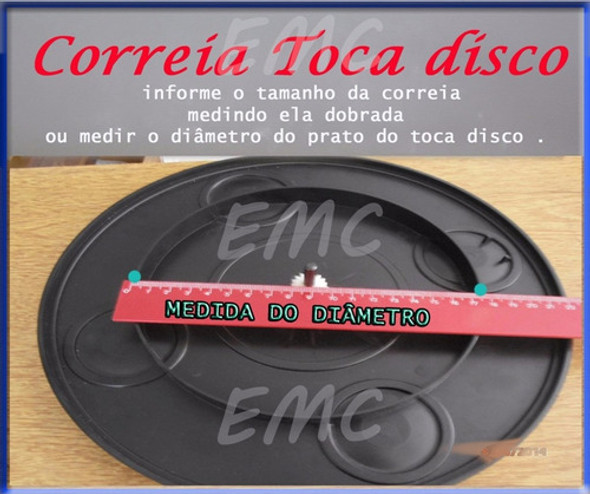 Correia Toca Discos Da Philco Hitachi Prtd 300d  27cm 1