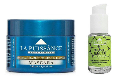 Mascara Blue 250ml La Puissance + Oleo  Palta 0