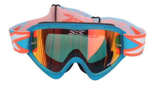 Óculos Xbrand Gox Flat-out (espelhado) - Azul/laranja 1