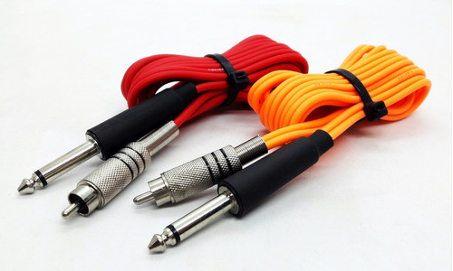 Cable Rca Siliconado Para Tatuar Nacional 1