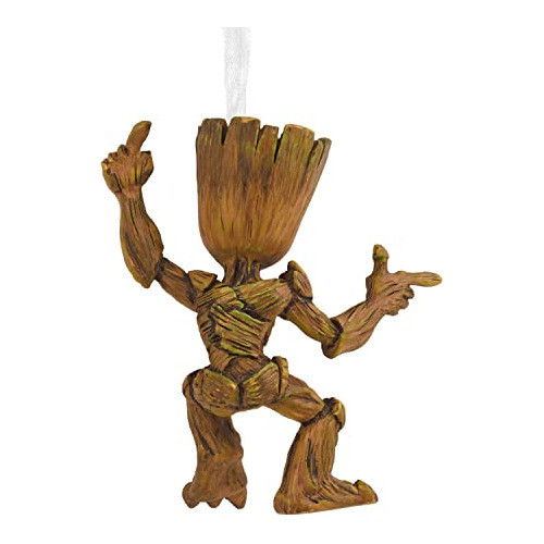 Adorno Navideño Guardianes Galaxia Groot Para Árbol 1