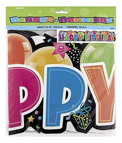 4,5 Pies Articulados Feliz Cumpleaños Banner 1