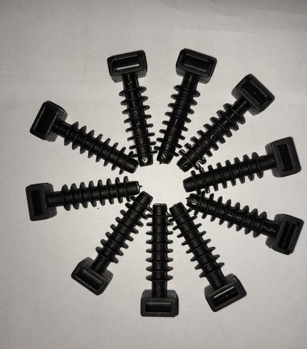 Tarugo Para Precinto X 10 Negros T84 1