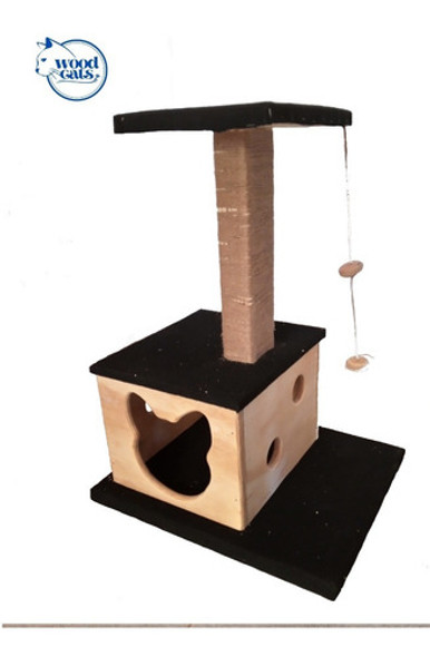Rascador Para Gatos Modelo Maisonette 70 Cm 0