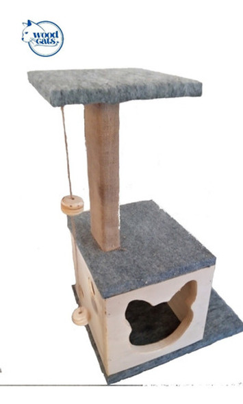 Rascador Para Gatos Modelo Maisonette 70 Cm 1