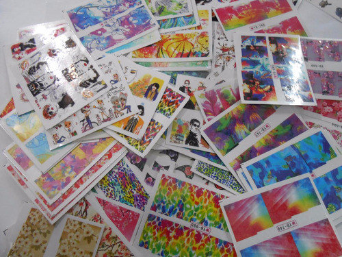 30  Sticker  Al Agua Deco Uñas  Nail Art Ydnis Maquillaje 1